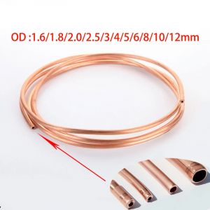 Bobine de Tube en cuivre souple de 1 &agrave; 10 m&egrave;tres, diam&egrave;tre ext&eacute;rieur 1.6/1.8/2/3/4/5/6/8/9/10/12mm,