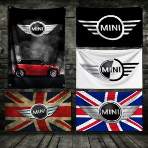 Drapeau c-coopers de voiture m-minis 3x5 pieds, bannière d'impression numérique en Polyester pour