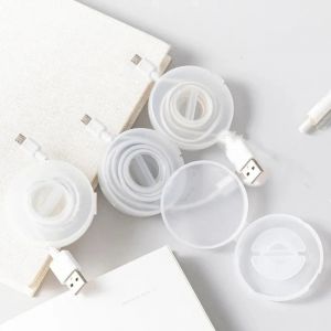 Mini enrouleur de fil pour écouteurs portables, 1 à 3 pièces, organisateur pour la gestion du