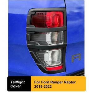 Couvercle de feu arri&egrave;re de capot pour Ford Ranger Raptor, protecteur de lumi&egrave;re de voiture, 2015,
