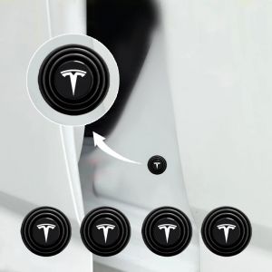 Coussinets en Silicone Anti-Collision pour porte de voiture, joint d'amortisseur adapté à Tesla
