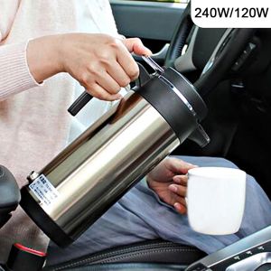 Bouilloire électrique en acier inoxydable, tasse chauffante, bouteille chauffante, arrêt