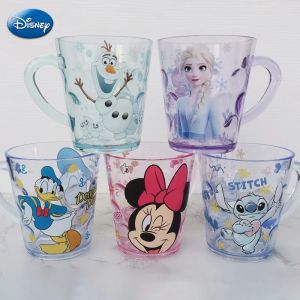 Disney point Mickey Minnie Mouse dessin anim&eacute; tasses boisson eau cristal tasse Anime Figure congel&eacute;