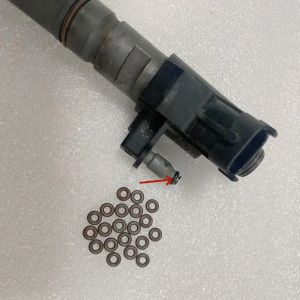 Joint d'&eacute;lectrovanne d'injecteur pi&eacute;zo-&eacute;lectrique, anneaux en caoutchouc, Kits de r&eacute;paration de