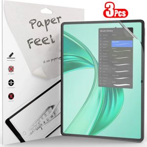 Protecteur d'écran en papier, 3 pièces, pour honor pad x8a, sans verre