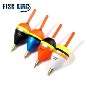 FISH KING – flotteur de pêche en cuivre, taille mixte, Barguzinsky, longueur 80-85mm, poids