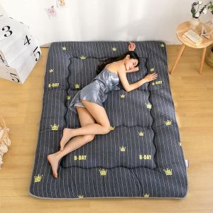 Matelas tatami épais de style japonais, tapis de sol, coussin doux pliable, paresseux, pour la