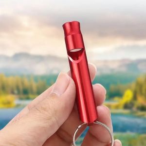 Sifflet de survie en plein air pendentif porte-clés décibel élevé Portable sauvetage signaux