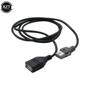 Adaptateur de câble USB de voiture de haute qualité, câble USB 4 broches pour Peugeot 207 307 308