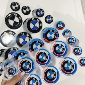 BMW 3D Logo de voiture réfléchissant imperméable adapté pour ‎ S1000 RR ‎ Autocollant adhésif souple