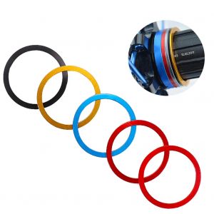 Entretoise de moyeu de volant d'inertie de Cassette en alliage d'aluminium, 5 pièces, 1mm 1.5mm 2mm