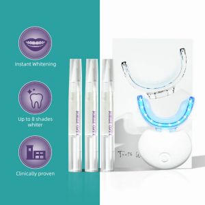 Nouveautés blanchiment dentaire 35% peroxyde système de blanchiment des dents Gel Oral Kit de Gel de