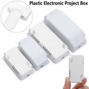 Boîte de projet électronique en plastique ABS, boîtier d'instruments blanc étanche, boîte de