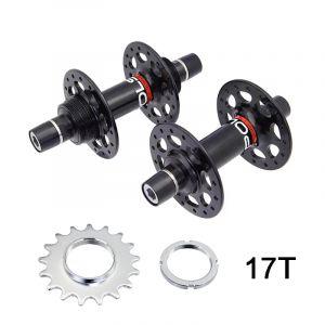 POLSO 20H 24H 32H moyeu à engrenage fixe vélo de piste axe en alliage d'aluminium moyeux de cyclisme