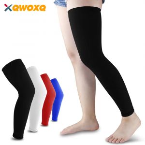 Manchon de compression pour jambes compl&egrave;tes, 1 pi&egrave;ce, support pour genou, cuisse, mollet, arthrite,