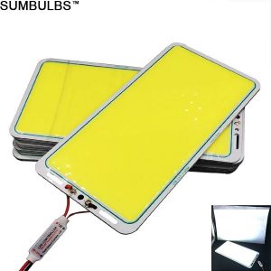 [Sumbulbs] Ultra lumineux 70W Flip LED COB puce panneau lumineux 12V DC canne à pêche lampe blanc