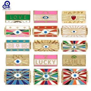 Oeil chanceux cuivre &eacute;mail pendentif &agrave; breloque goutte d'huile turc mauvais &oelig;il pendentif &agrave; breloque