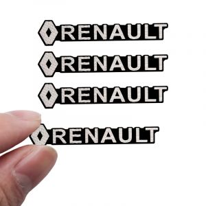 Autocollants Audio pour haut-parleur de voiture en aluminium 3D, Badge emblème, pour Renault Megane