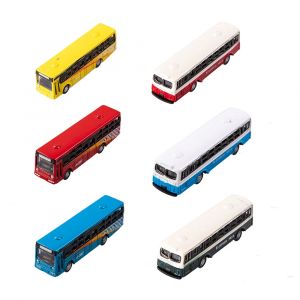 Bus modèle Miniature en métal, échelle N 1/150, pour jardin, chemin de fer, aménagement de Train,