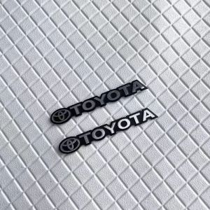 Autocollant d'embl&egrave;me de Badge en aluminium 3D pour d&eacute;coration audio de voiture, 4 pi&egrave;ces, pour