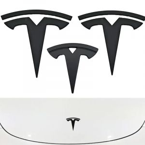 Autocollant 3D ABS pour capot avant de voiture, Badge de coffre arri&egrave;re, couverture de volant pour