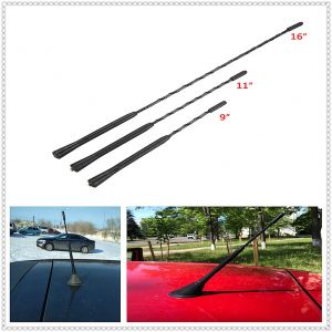 Antenne Amplifiée de Toit de Voiture, Mât, Fouet, Stéréo, Radio FM/AM, Signal Aérien, pour KIT 206