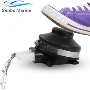Pompe à eau à pied marine, tuyau flexible de 1/2 pouces, auto-amorçante, pour moteurs marins,