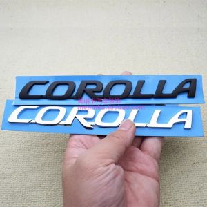 Autocollant 3D noir argent pour queue de coffre de voiture, Badge emblème, décalcomanies de
