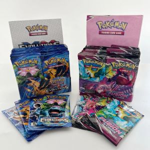 Boîte de cartes Pokémon Shining Fates Style anglais Booster, carte de combat, carte à collectionner,