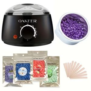 Kit de machine chauffante pour épilation, chauffe-haricots, pot de fusion dépilatoire, kit de