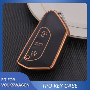 &Eacute;tui &agrave; cl&eacute;s en TPU pour VW Volkswagen Golf 8 MK8 ID.3 ID.4 Cupra Skoda Octavia A8 SEAT Leon MK4 2020