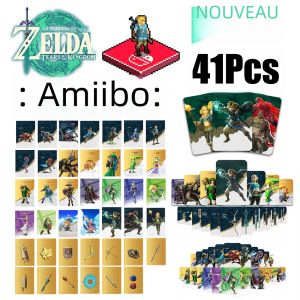 Nouvelle carte splatoon Zelda Amiibo à appliquer à la légende de Zelda : larmes du roi et de la