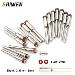 Mandrins de roue de polissage à tige de 2.35mm/3mm, accessoires Dremel, support de roue de coupe,