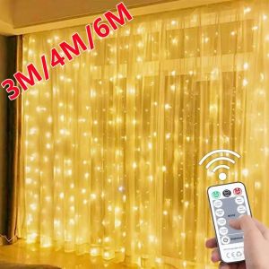 3x3M LED rideau glaçon chaîne lumières noël fée lumières guirlande extérieure maison pour