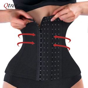 Qtree robe minceur taille formateur ceinture Shapewear femmes ventre Cincher corps Shaper graisse