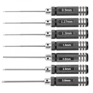 Kit d'outils de tournevis hexagonal en acier blanc, hélicoptère RC, avion, voiture, importateur,