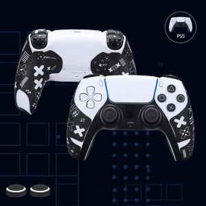 Autocollant de couverture de protection antidérapant pour manette de jeu PS5, autocollant pour étui