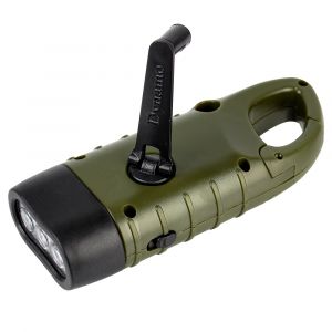 Lampe de poche LED pour tente, Dynamo à manivelle, torche Portable professionnelle, lanterne pour