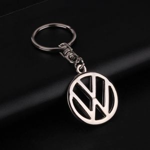 Porte-clés en métal avec logo de style de voiture, porte-clés, accessoires de voiture, Volkswagen