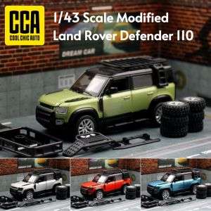 Land Rover Defender-Kit de modèle d'assemblage de voiture CCA, alliage moulé sous pression,