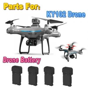Nouveau KY102 Drone batterie accessoires 3.7V 1800Mah Drone pi&egrave;ces de rechange d'origine volant 15