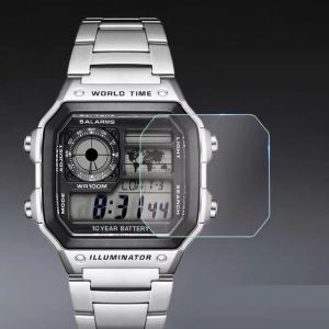 Film de protection d'&eacute;cran pour Casio DW-5600/5610 AE-1200/1300/1400 A158WA A159WA A168WA A700 AQ230