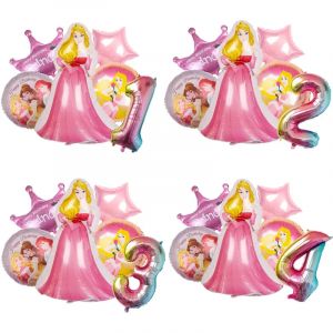 Disney princesse aurore la Belle au bois dormant Ariel Belle ballons en aluminium fête