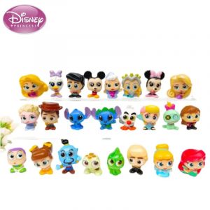 Disney-Poupées Princesse Anna Elsa OlPG, Porte, Dessin Animé, Mini Taille, Modèle Figuras, Jouets