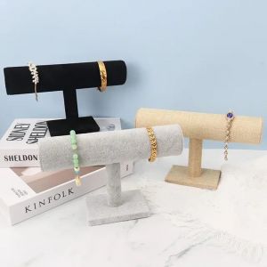 Bijoux cha&icirc;ne bandeau montre collier Bracelet pr&eacute;sentoir support &eacute;tag&egrave;res t-bar Bracelet pr&eacute;sentoir