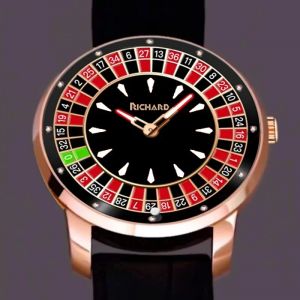 RiChat nouvelle montre mécanique NH35 cadran rotatif Las Vegas Roulette bureau thème montre
