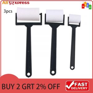 Rouleaux d'&eacute;ponge brosse pour peindre couleur mur b&acirc;ton artisanat outil blanc &eacute;ponge brosse mousse