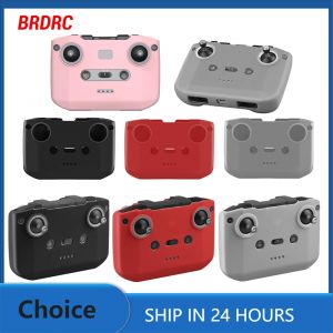 BRDRC coque en silicone pour DJI Mini 4K/Mini 3 Pro/Mavic 3/Air 3/Mini 2/AIR 2S Drone télécommande
