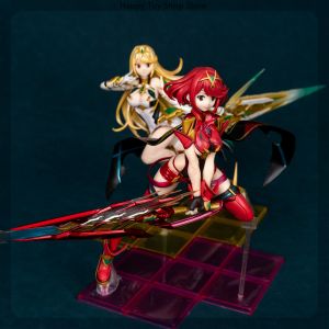 22 cm Xenoblade chroniques 2 Pyra et Mythra jeu fille Figure modèle Statue garçons Collection bureau