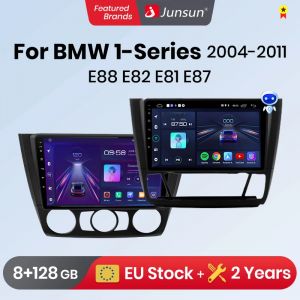 Junsun CarPlay Android Auto Car Radio for BMW 1-Series E87 E81 E82 E88 2004-2011 GPS Intelligent